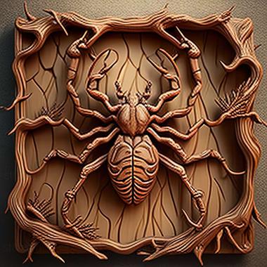 3D модель Myrmica commarginata (STL)